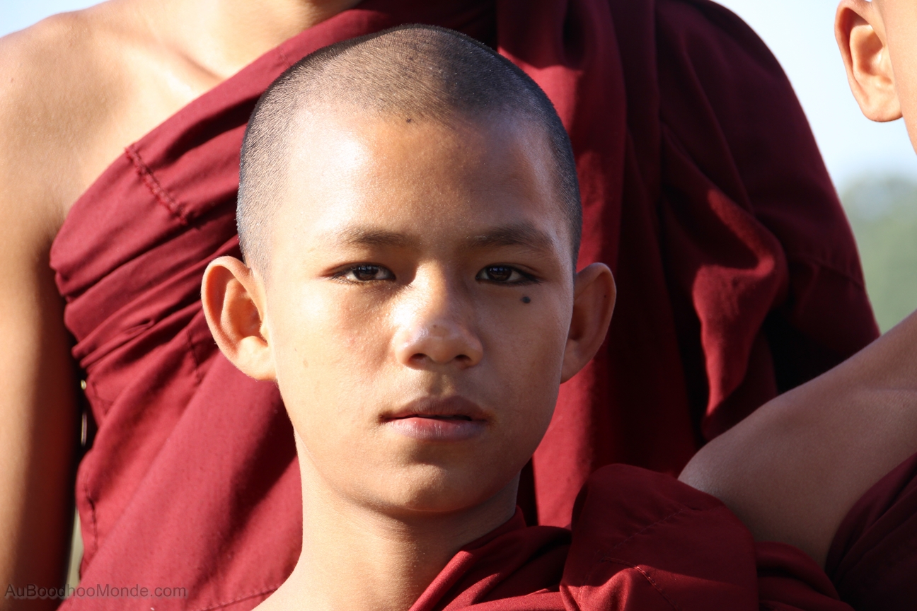 Birmanie - Mandalay - Bonze