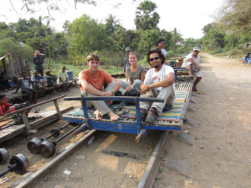 Cambodge - Bambou Train