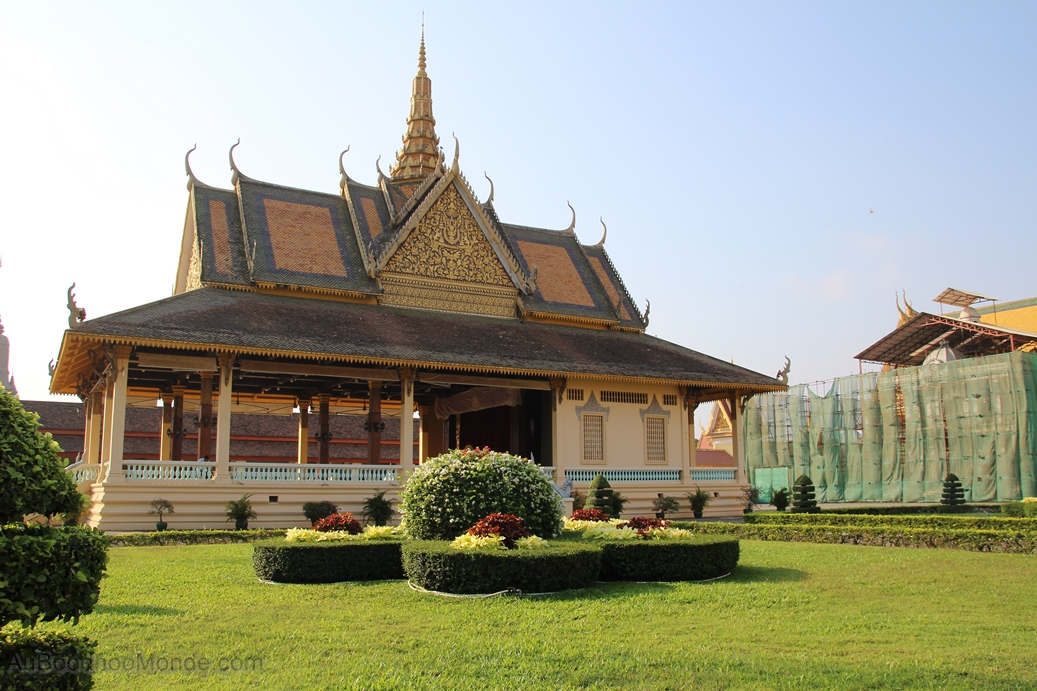 Cambodge - Phnom Penh - Palais royal - Salle des banquets
