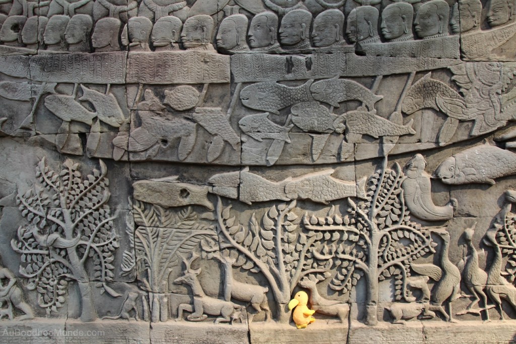 Auboodhoomonde - Dodo Moris - Cambodge bas-relief