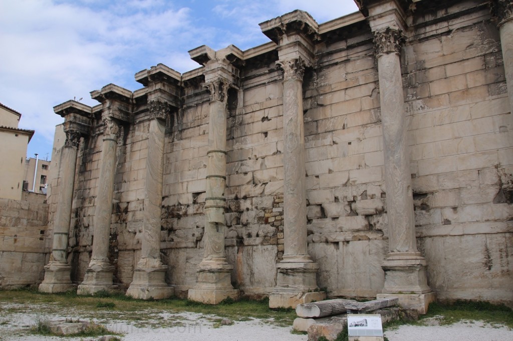 Grece - Athenes - Bibliotheque Hadrien